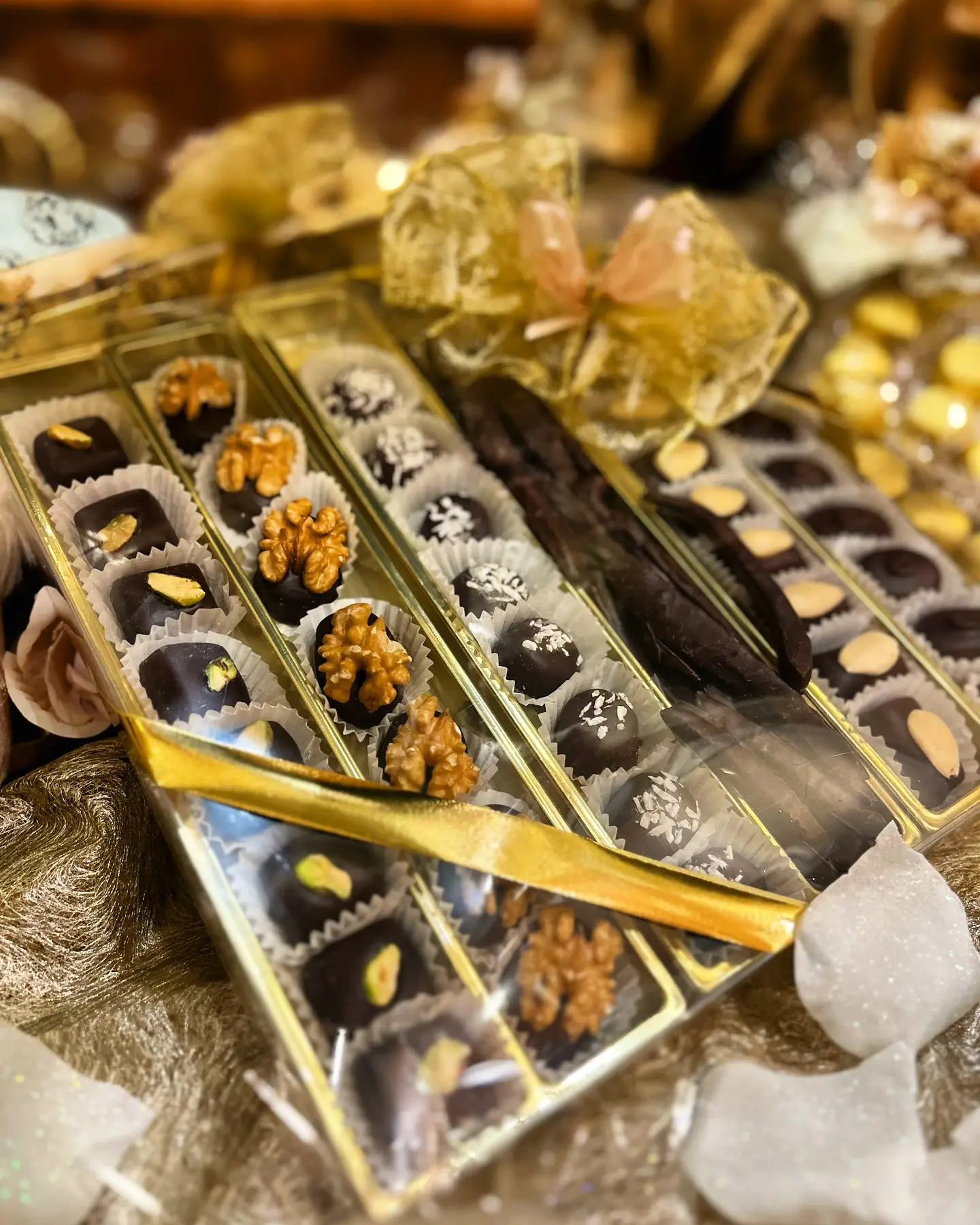 Scatola di cioccolatini assortiti